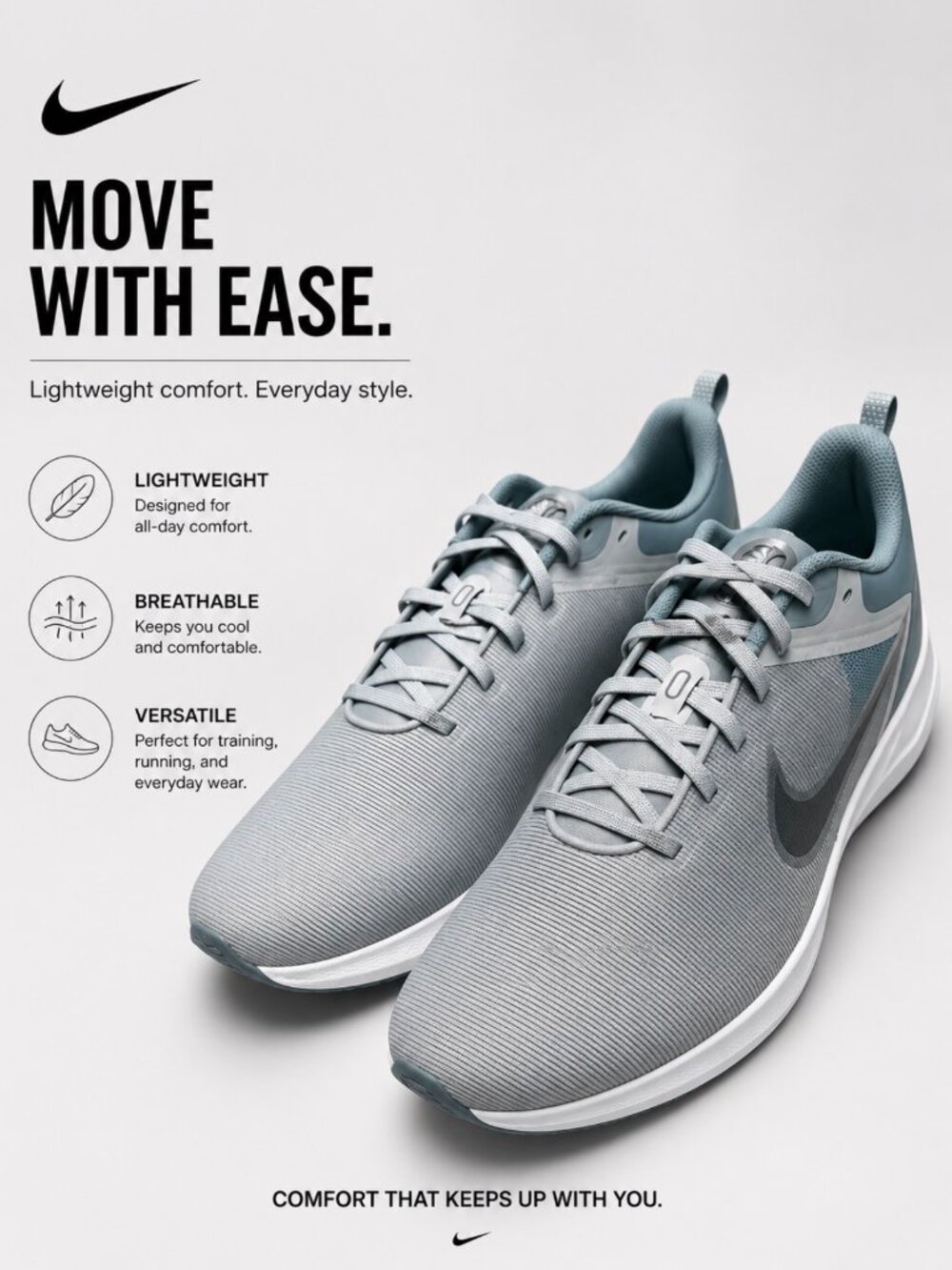 Nike Downshifter 12 Lightweight running shoes / Lifestyle Sneakers